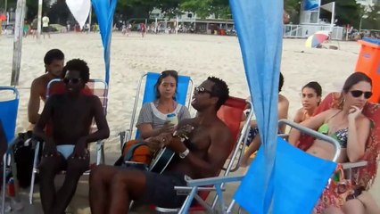 SAMBA NA PRAIA RJ COM ALMIR GUINETO