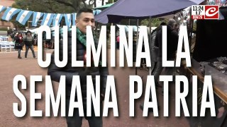 Culmina la semana patria: Crónica recorre la feria de la comida argentina