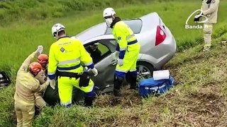 Acidente grave deixa um morto e quatro feridos na Rodovia do Xisto