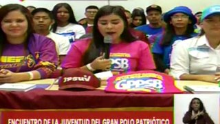 Jóvenes del GPPSB ratifican su compromiso con la Revolución Bolivariana