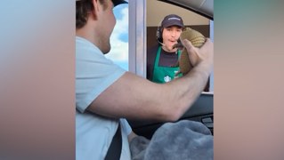 Man surprises drive-thru workers with armadillo, shocking reactions go viral with over 20 million views