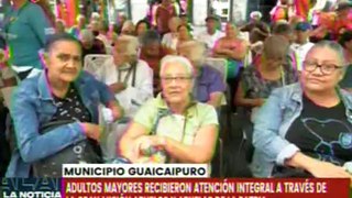 Miranda | Abuelos y abuelas recibieron atención integral y entretenimiento a través de la GMAAP