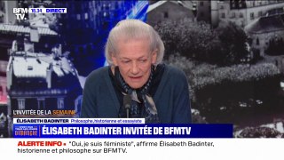 Élisabeth Badinter: dénonce 