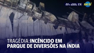 Incêndio em parque de diversões na Índia