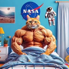 Cute Cat , NASA , Trending short  story