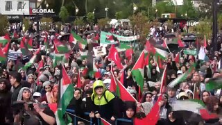 Elazığ'da Filistin için yürüyüş! Hamas: 