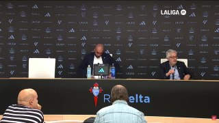 Rueda de prensa Claudio Giráldez, Celta 2 - Valencia 2