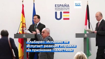 Глава МИД Испании: "Палестинцы имеют право на создание государства"