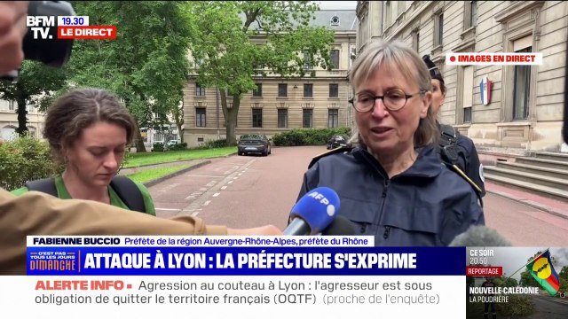 Attaque au couteau à Lyon: Aucun pronostic vital n'est engagé , déclare la préfète Fabienne Buccio