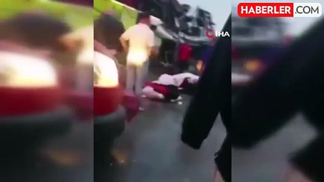 Mersin'de zincirleme kaza: Çok sayıda ölü ve yaralı var
