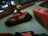 Racing at MB2 raceway with electric karting