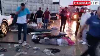 Mersin'de zincirleme kaza: Çok sayıda ölü ve yaralı var