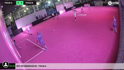 But de Menouar M - Team A