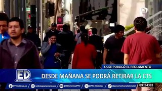 CTS 2024 ya se podrá retirar: aprueban reglamento para desembolso del 100% de fondos