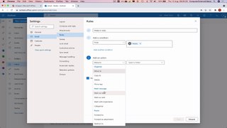 How to CREATE a Rule on Microsoft Outlook for Office 365 - Web Based | New