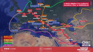 Ortadoğu’daki ticaret yolları Türkiye'den Avrupa'ya