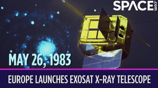 OTD In Space – May 26: Europe Launches EXOSAT X-Ray Telescope