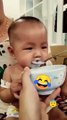 cute baby laughing smiling (720P_HD)