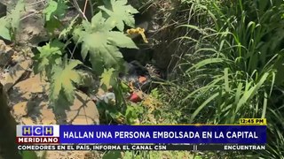 Encuentran a una persona 