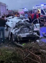 Mersin'de can pazarı! Kazanın hemen ardından kaydedilen görüntüler yayınlandı