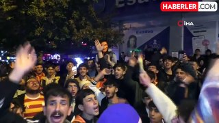 Erzurum'da Galatasaray Şampiyonluk Kutlamaları