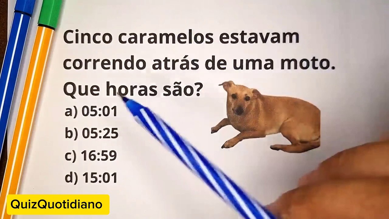 Desvende o Enigma: Cinco Caramelos e uma Moto!
