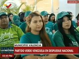 Carabobo | Partido Verde de Venezuela se despliega a nivel nacional en apoyo al Pdte. Nicolás Maduro