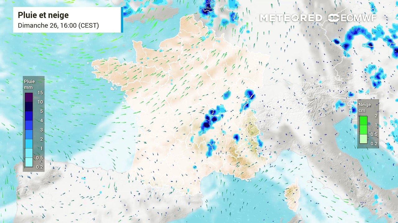 Nuages, pluies et averses domineront cette semaine !