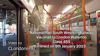 South Western Railway - Vauxhall to London Waterloo - January 2023