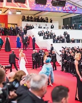 لقطات للنجوم على ريد كاربت حفل ختام مهرجان كان السينمائي