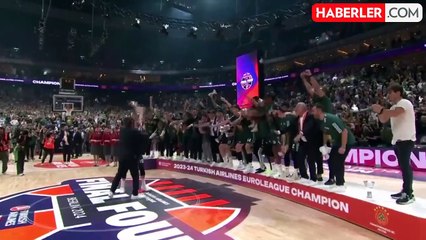Ergin Ataman'ın Panathinaikos'u EuroLeague şampiyonu oldu