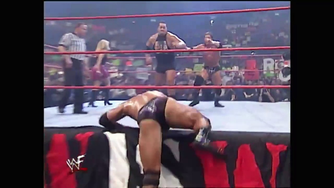 The Rock vs. HHH vs. Big Show-WWF Title (March 20, 2000 Raw)