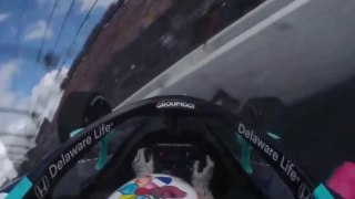 Indy 500 2024 Start Ericsson Blomqvist Big Crash