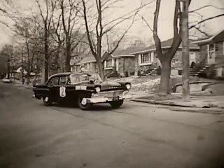 1957 Post cereal - toy ford police car TV commercial