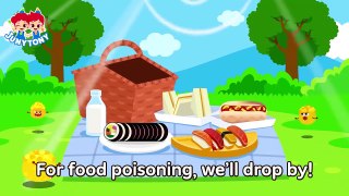 Let’s Prevent Food Poisoning No- No- Bacteria Song Good Habit Songs for Kids JunyTony