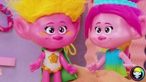 Poppy - Vivas Sister Makeover- Trolls Toy Hair Transformation TROLLS BAND TOGETHER