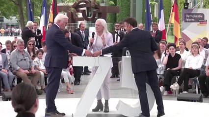 마크롱, 프랑스 정상으로는 24년 만에 독일 국빈방문 / YTN