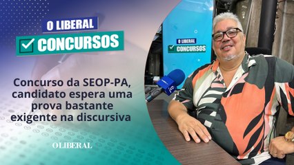 Concurso da SEOP-PA, candidato espera uma prova bastante exigente na discursiva