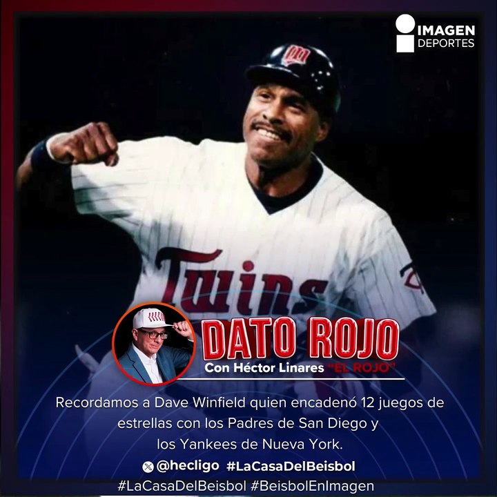 Dato Rojo: Recordamos a Dave Winfield
