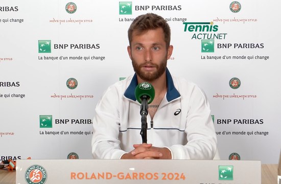 Tennis - Roland-Garros 2024 - Corentin Moutet: L'ambiance était-elle irrespectueuse ? Pour moi...