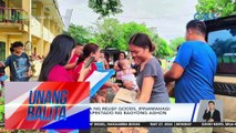 Halos P1M halaga ng relief goods, ipinamahagi ng DSWD sa mga apektado ng bagyong Aghon sa Bicol Region | Unang Balita