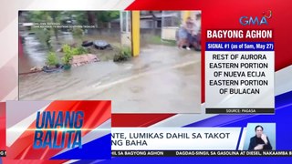 Malakas na hangin at ulan na dulot ng Bagyong Aghon, naranasan sa ilang lugar sa Batangas | Unang Balita