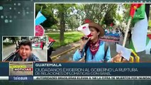 ¡Fin al genocidio! Ciudadanos de Guatemala exigen cese al fuego en Palestina