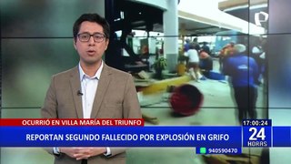 Este es el testimonio de la madre del segundo fallecido por explosión en grifo de Villa María del Triunfo