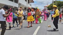 Celebran el Día del Payaso en Coclé