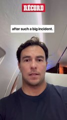 CHECO PÉREZ TRAS EL CHOQUE EN EL GRAN PREMIO DE MÓNACO: "VOLVEREMOS MÁS FUERTES"