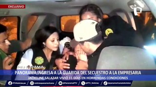¡Exclusivo! Panorama ingresa a la guarida del secuestro: Jackeline Salazar vivió 11 días en horrendas condiciones
