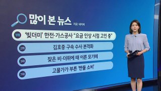 전기요금 올리나/짠물소비/ 푸바오 처우열악/비계삼겹살 [앵커리포트] / YTN