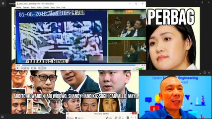 MANIPULASI POSISI PAPERBAG AHLI FORENSIK AFDI PENIPU MUHAMMAD NUH AL-AZHAR DAN CHRISTOPHER RIANTO