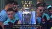 'Four in a row!' - Man City celebrate record Premier League title
